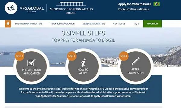 Brazil e-visa