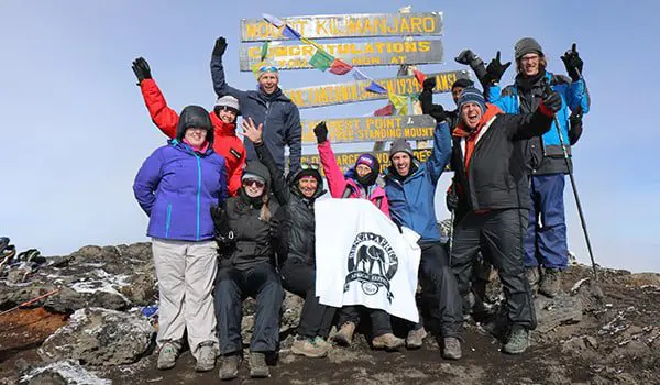 Agents conquer Mount Kilimanjaro: 'The Roof of Africa' with Bench 8 bench-kilimanjaro