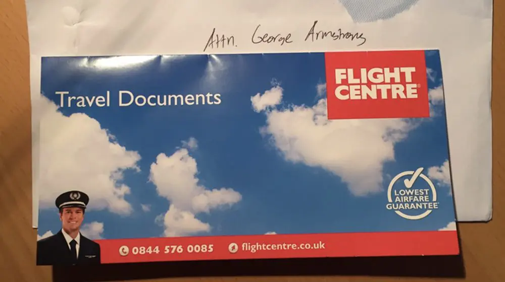 Travel Agent hilariously pranks man who lost his I.D. with fake First Class ticket