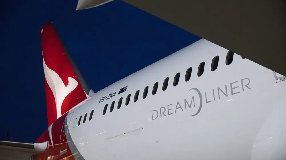 qantas Dreamliner 787