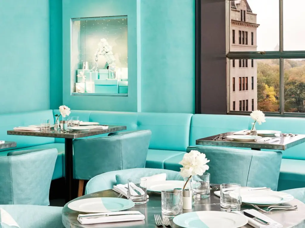 Now you can actually dine like a Hepburn & have Breakfast at Tiffany's 12 breakfast at tiffany - seating