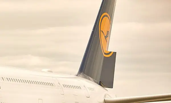 Lufthansa tail