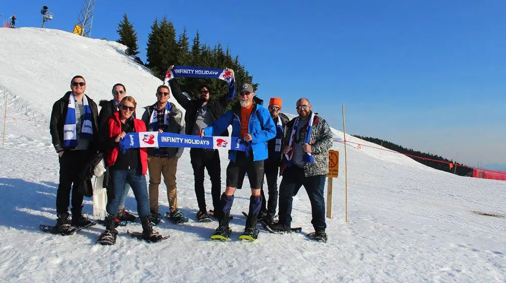 Were you spotted skiing in Canada? Or maybe you were a Travel Agent seen helping families in need?