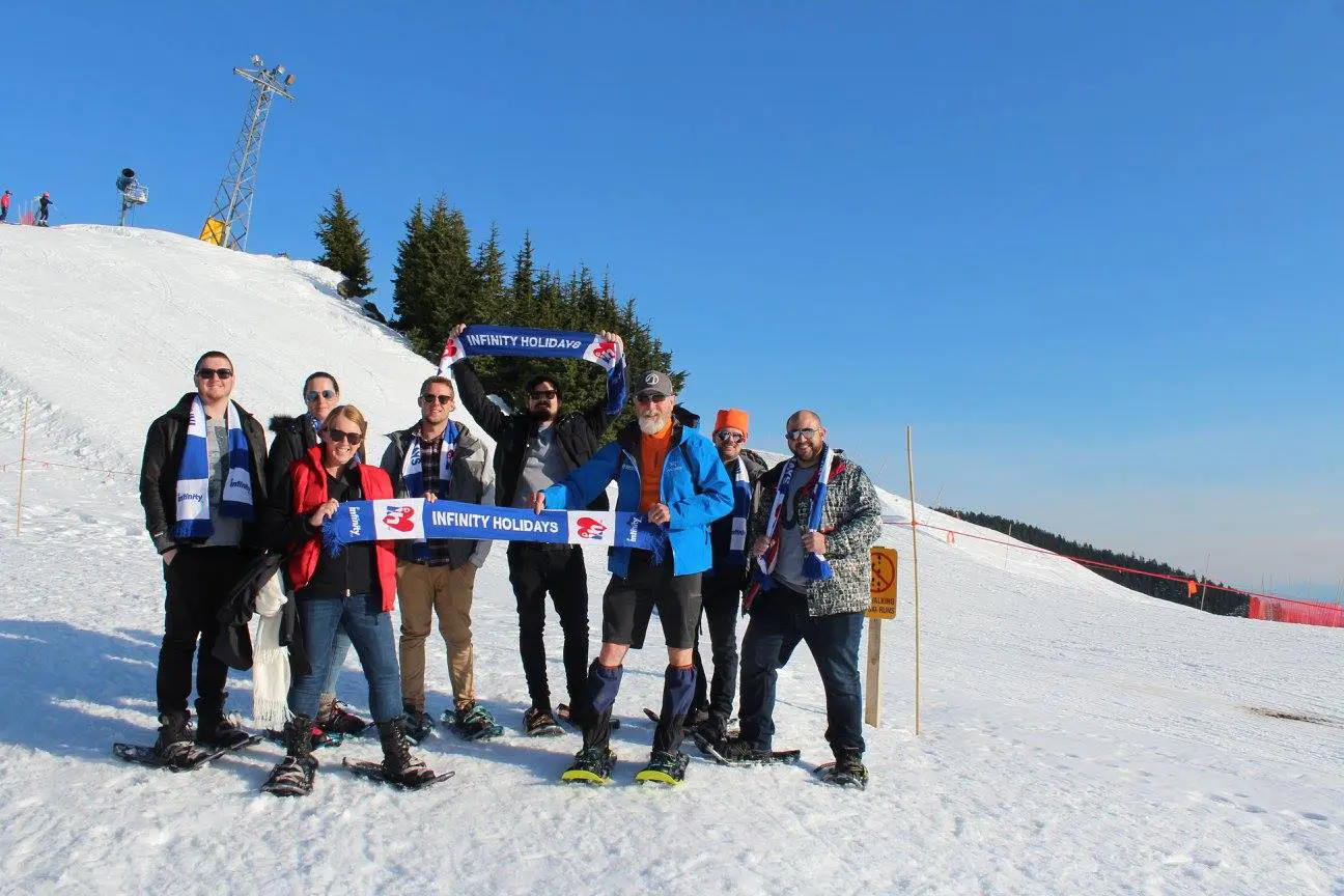 Were you spotted skiing in Canada? Or maybe you were a Travel Agent seen helping families in need? 18 grouse mountain group