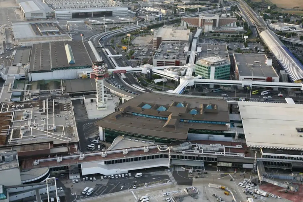 Many of the flights will connect through Rome Fiumicino Airport Image credit: Eater.com