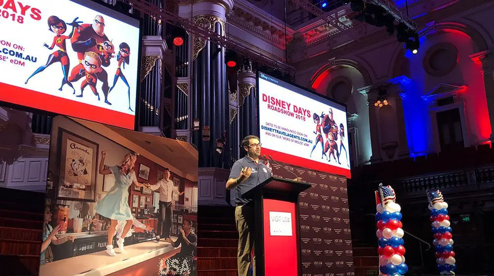 Oh what a night! Full house for Visit USA’s Travel Agent expo finale