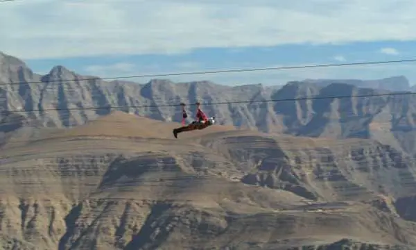 NOW OPEN: The longest and fastest zip line on the planet! 11 zip1