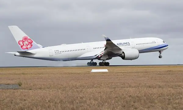 China Airlines A350 in Melbourne 4