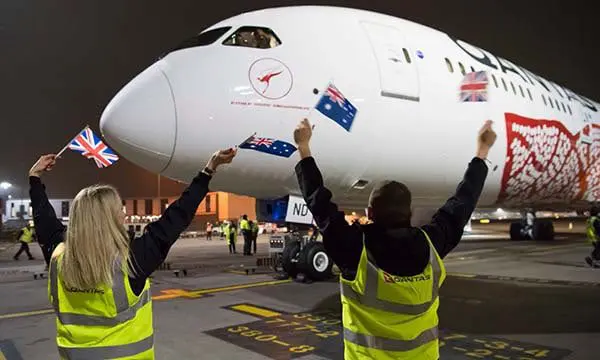 How Qantas made a 17hr flight to London bearable for Economy flyers 15 Qantas London launch 2