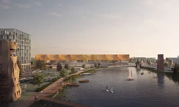 GREEN POWER: The world's first energy positive airport city is coming 14 a