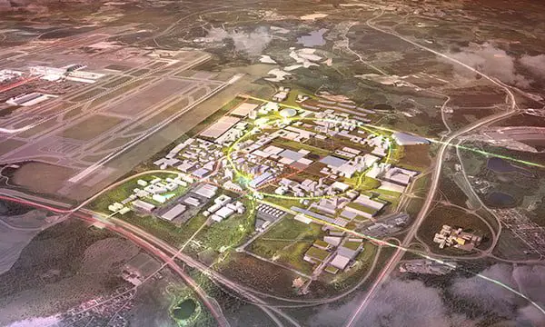 GREEN POWER: The world's first energy positive airport city is coming 15 a2