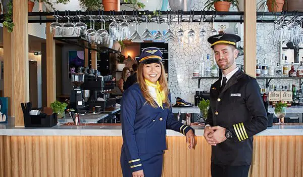 HELLO FELIX! Boutique Sydney Airport hotel opens for sky high stayovers 7 The Welcome party flight crew