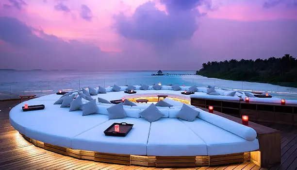 OUT OF THIS WORLD: Now you can stargaze AND dine underwater in the Maldives 10 The SKY bar