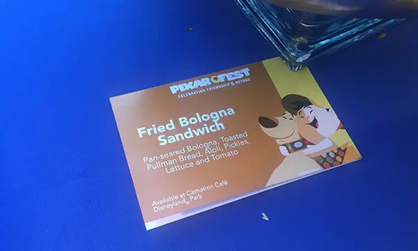 8 things to do during Pixar Fest at Disneyland & California Adventure Park 26 Bologna Sandwich