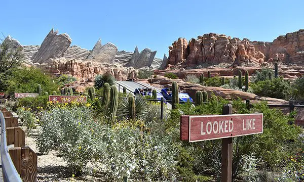 Cars Land Disneyland California Adventure Park