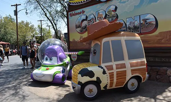 Disneyland Toy Story Cars