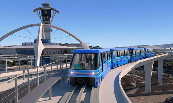 Los Angeles International Airport People Mover 3