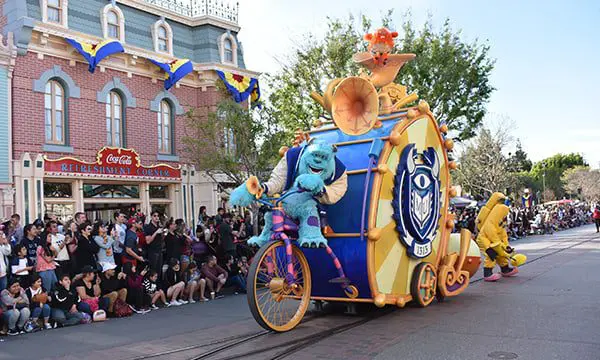 Pixar Fest Parade