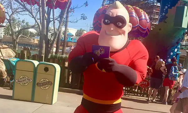 Pixar Fest character