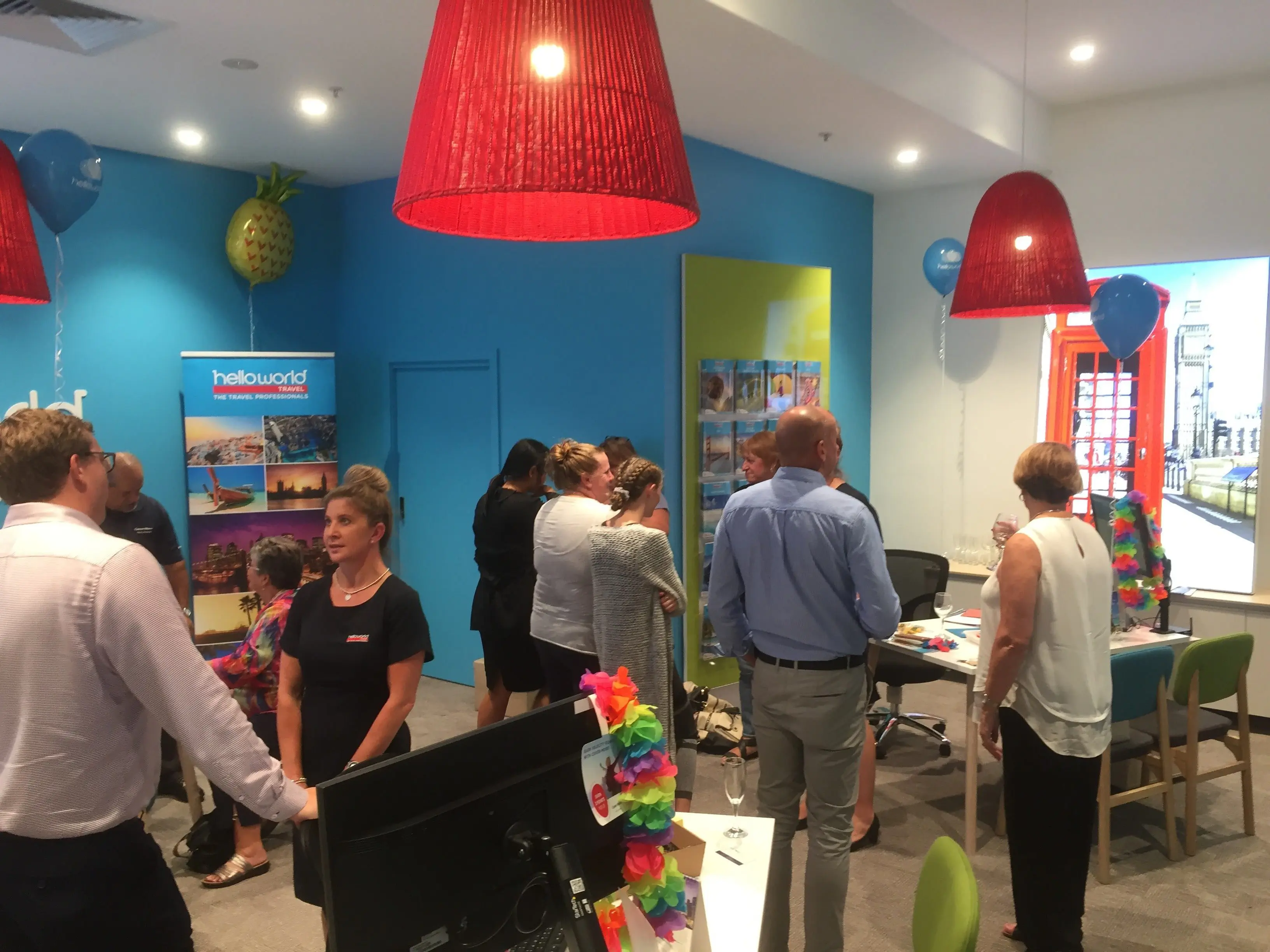 TRAVEL AGENTS ARE THRIVING: A new travel agency opened its doors in NSW 12 Tuggerah01