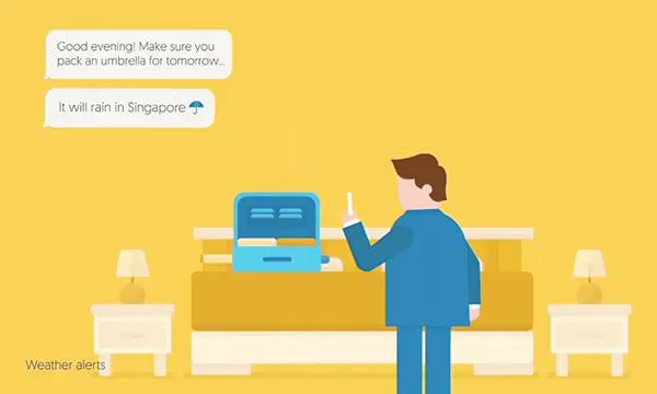 BREAKING NEWS: FLIGHT CENTRE unveils artificially intelligent travel assistant named 'SAM' 11 Flight Centre Weather Update