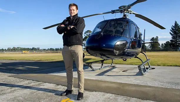 #TRENZ 2018: More Aussies are putting NZ on their travel map, more often 7 All Black Legend Richie McCaw and is business Christchurch Helicopters