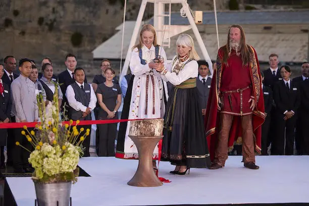 Viking Mars officially named in private ceremony on Norway Day 3 Viking Mars