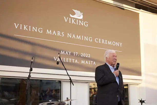 Viking Mars officially named in private ceremony on Norway Day 2 Viking Mars