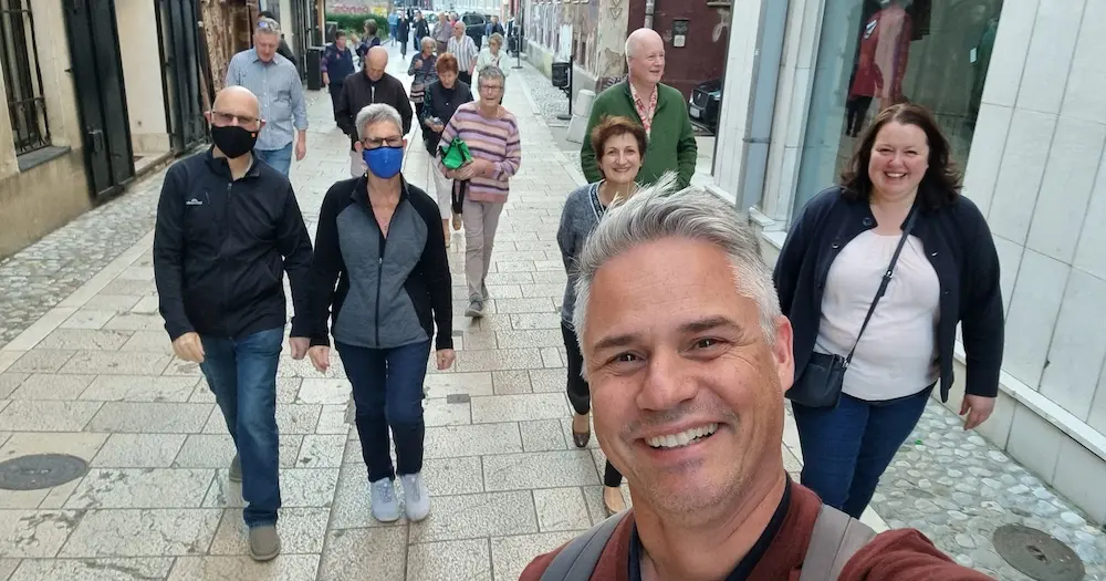 Dennis Bunnik joins Bunnik Tours guests on European relaunch trips