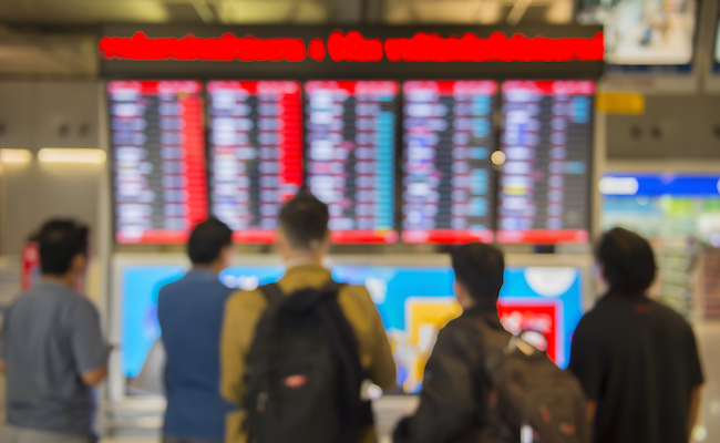 One month on: China flights surging since borders reopened 2 Airport departures board