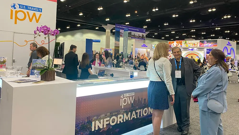 IPW24: Australia’s biggest-ever travel trade & media contingent wraps in LA 4 IPW24 info booth
