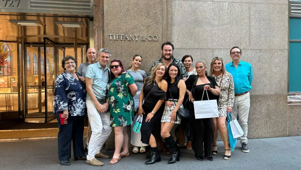 11 Aussie advisors take Manhattan (and more) on Viva Holidays NYC fam 1 Viva NYFamilTiffany Co
