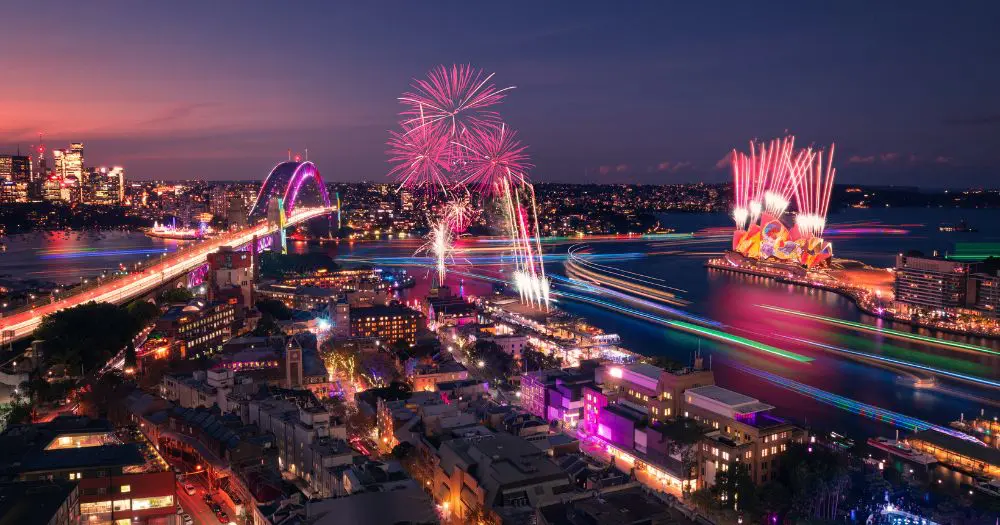 Sydney sparkles as Vivid lights up the city’s landmarks
