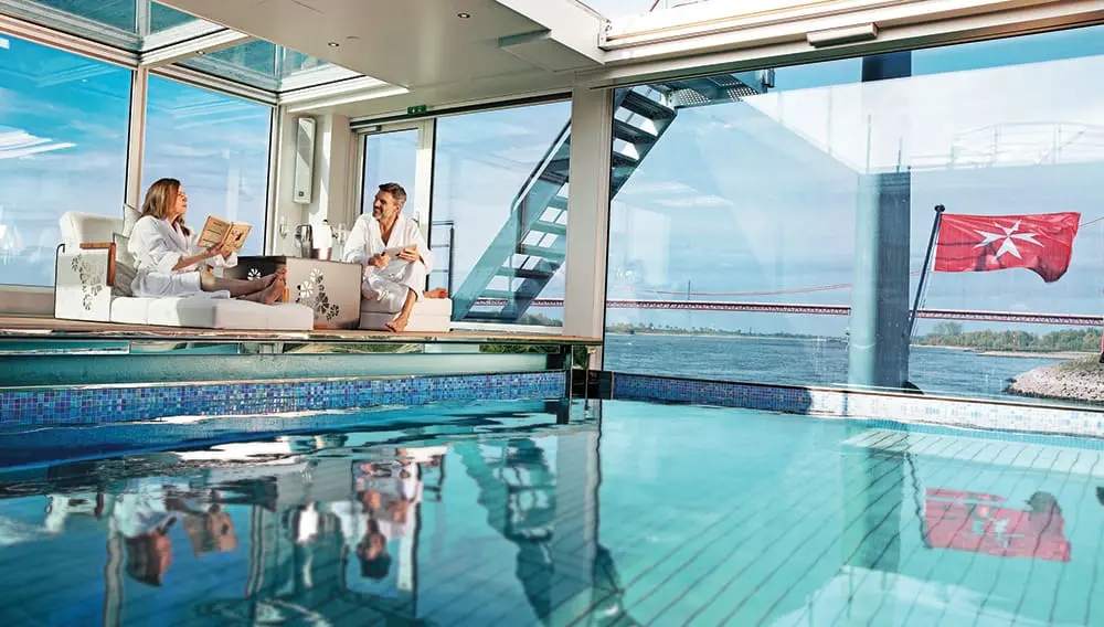 5 of the best European river cruises for solo travellers 2 Emerald Sky OnBoard Pool HR