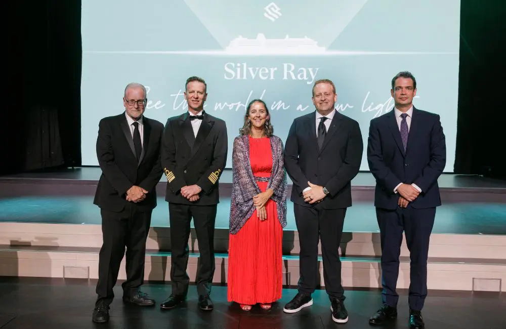 Silversea officially names its newest ultra-luxury Nova class ship in Lisbon