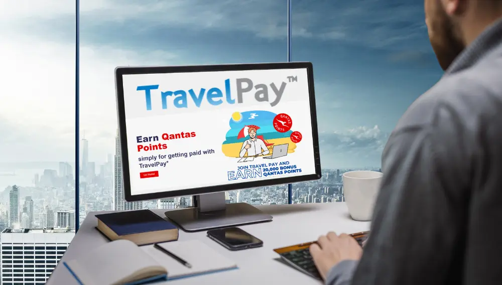 Earn Qantas Points with every client payment with TravelPay 2 TravelPay