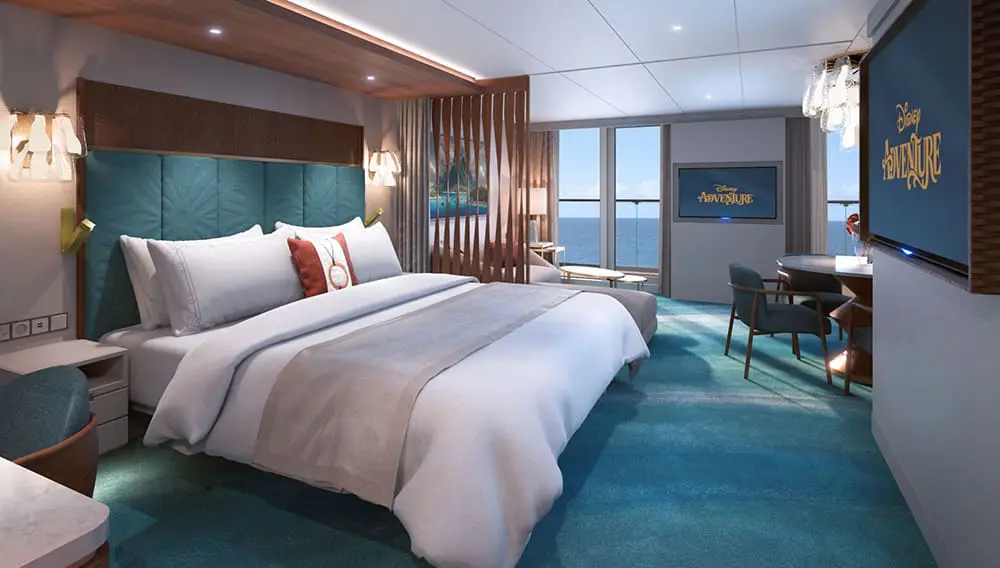 What an Adventure! Disney Cruise Line reveals what’s in store for Singapore in 2025 4 Render of Disney Adventure Concierge Stateroom.