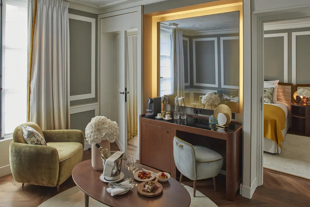 First look: Hotel Les Lumières opens near Château de Versailles 6 Montgolfier room at Hotel Les Lumières