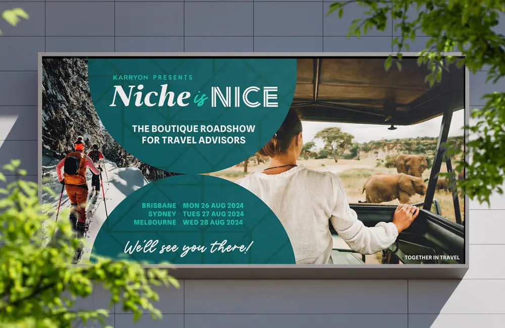 Karryon Top 10 stories of the week: Catch up on our most-wanted: Jul 26 6 Niche is Nice billboard: Karryon Top 10 Stories