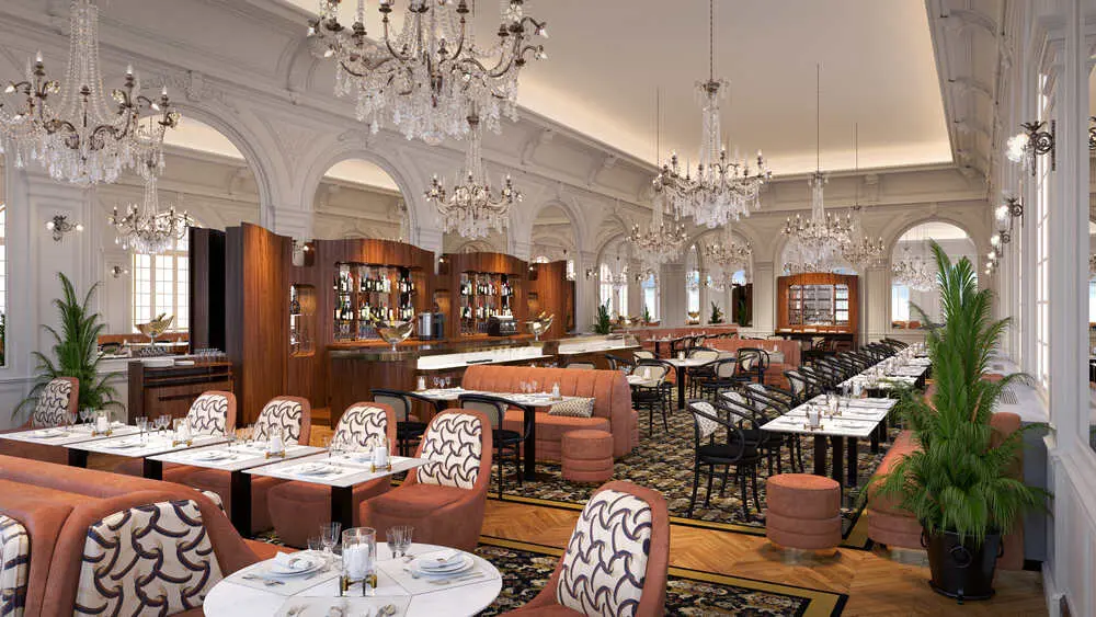 First look: Hotel Les Lumières opens near Château de Versailles 3 La Table des Lumières restaurant at Hotel Les Lumières