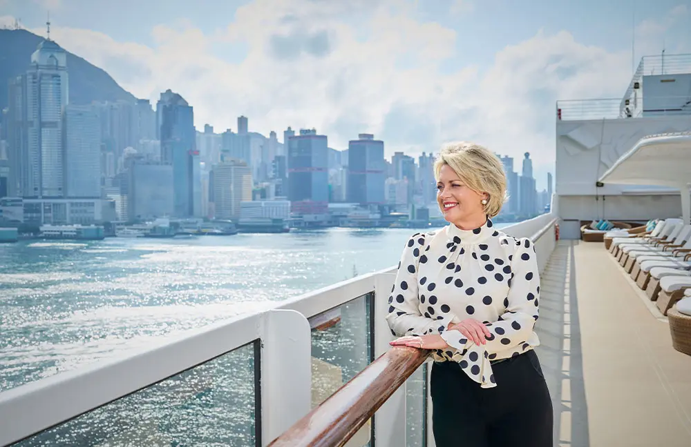 Travel Leaders: Lisa Pile, Vice President Sales and General Manager, Asia Pacific, Regent Seven Seas Cruises 4 Lisa-Pile-on-Regent-Seven-Seas-Cruises-ship_1000x648
