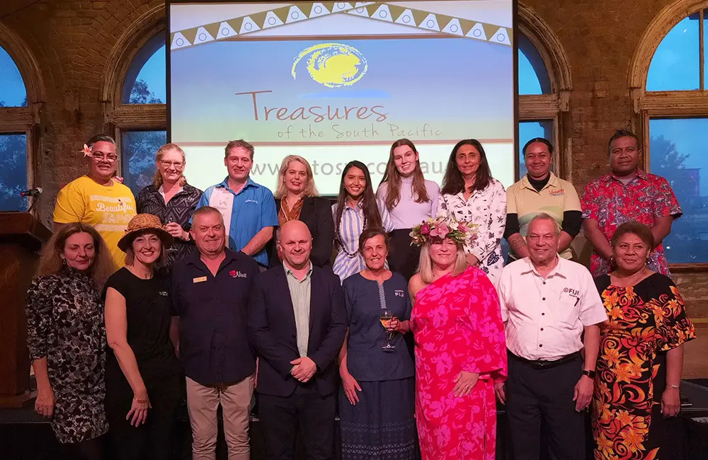Tonga Tourism lands Down Under: New Aussie rep to boost island paradise 3 Group of representatives from the Treasures of the South Pacific 2024 roadshow.
