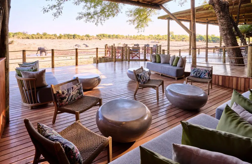 Botswana's Savute Safari Lodge reopens after complete rebuild 3 The lodge provides a front-row view of the local wildlife