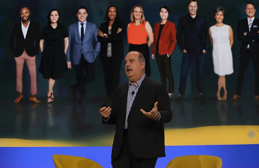 Virtuoso survey shows luxury travel advisors see AI as an opportunity rather than threat 1 Matthew Upchurch Virtuoso CEO Skift Global Forum