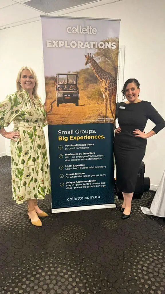 More shows, more wow! Collette’s 2025 Showcase caps off a successful season launch 3 Collette Managing Director Australia Karen Deveson & BDM for Queensland & Northern NSW Samantha Tamba.