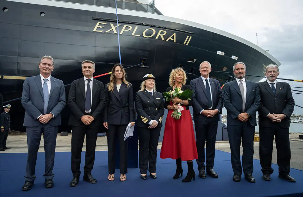 Explora Journeys celebrates takeing delivery of Explora II and grows towards a fleet of six ships by 2028