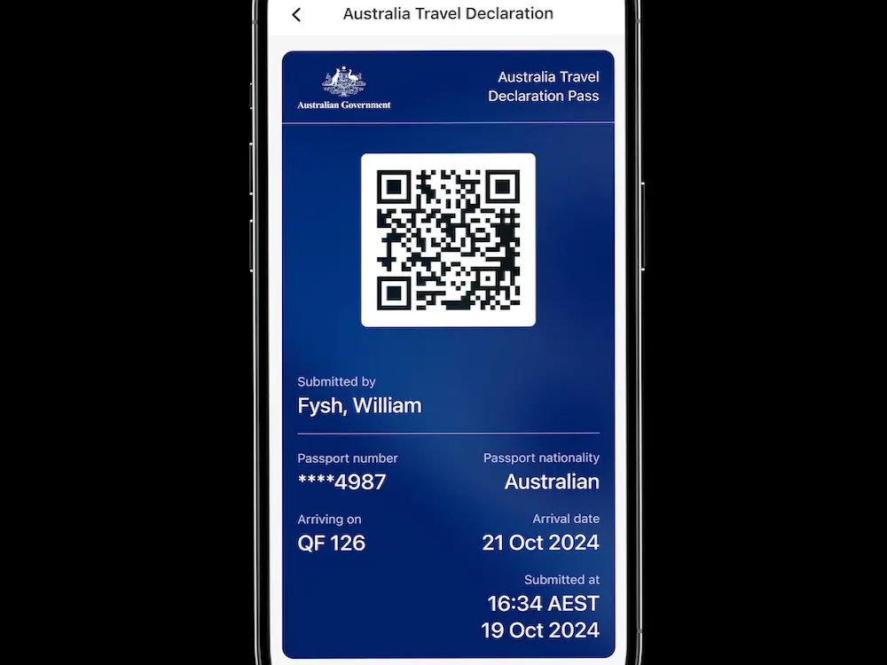 The new ATD as piloted by Qantas.