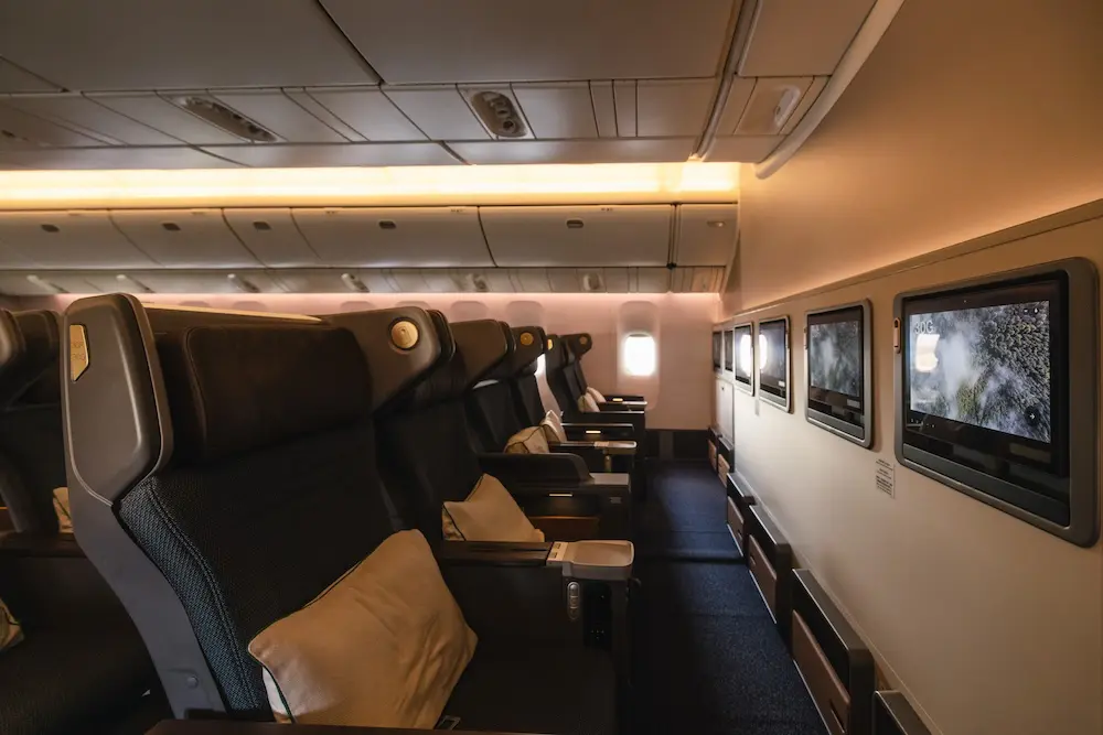 Cathay reveals new Aria Suites, premium economy & economy cabins; new first class coming 5 Cathay's Premium Economy.