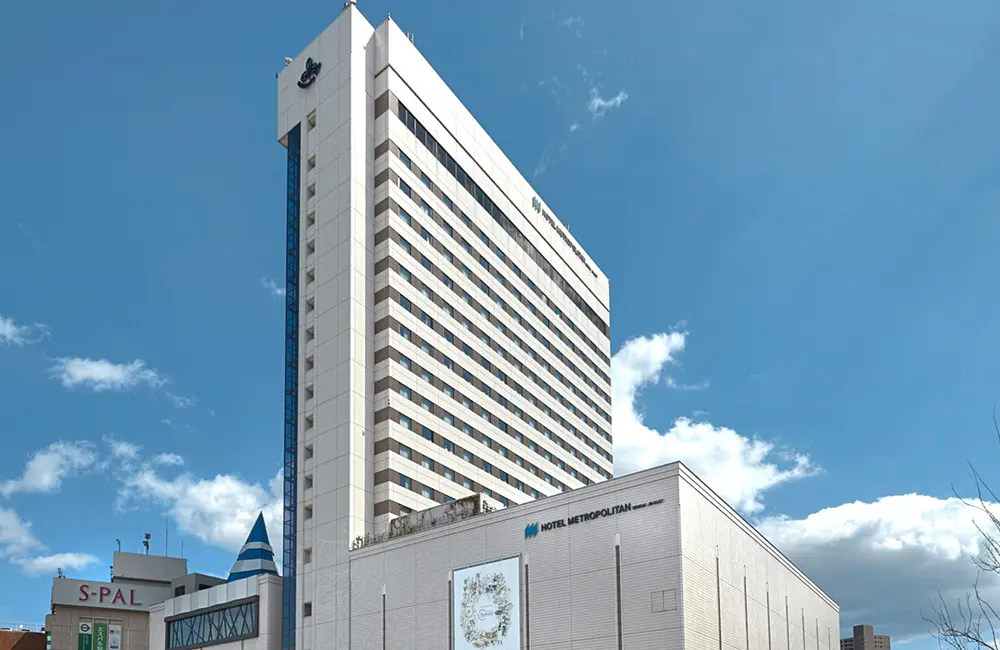 Make a Japan train holiday rail-ly easy for your clients with JR-East Hotels 8 Exterior of the Hotel Metropolitan Sendai – part of the JR-East Hotels.