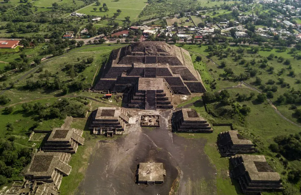 The partnership aims to protect sites like Teotihuacan archaeological complex northeast of Mexico City